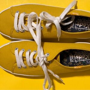 Women’s US 6 Keds Bright Yellow Sneakers